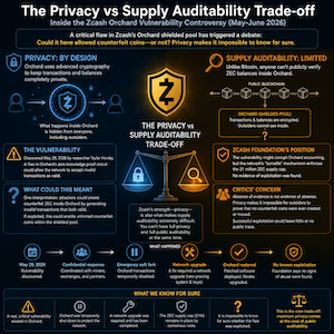 The Privacy vs Supply Auditability Trade-off